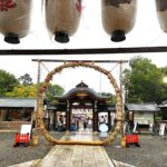 茅の輪くぐりと縁日@城山八幡宮