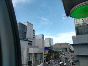 観覧車サンシャイン栄からの景色