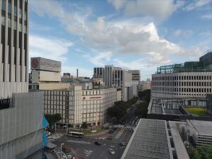 観覧車サンシャイン栄からの景色