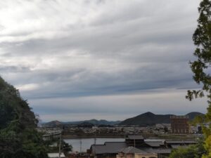 犬山から岐阜を望む