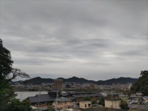 犬山から岐阜を望む