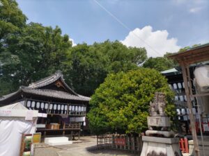 茅の輪 城山八幡宮