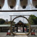 茅の輪　城山八幡宮