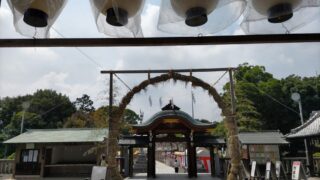 茅の輪　城山八幡宮